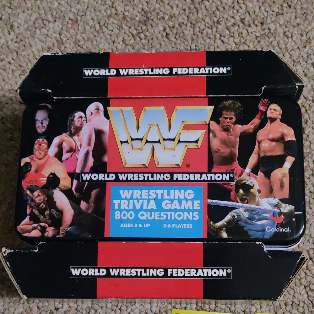 WWE Wrestling Trivia Game (Cardinal No.22600)